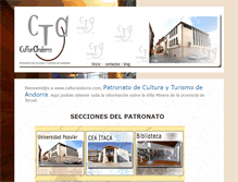 Tablet Screenshot of culturandorra.com
